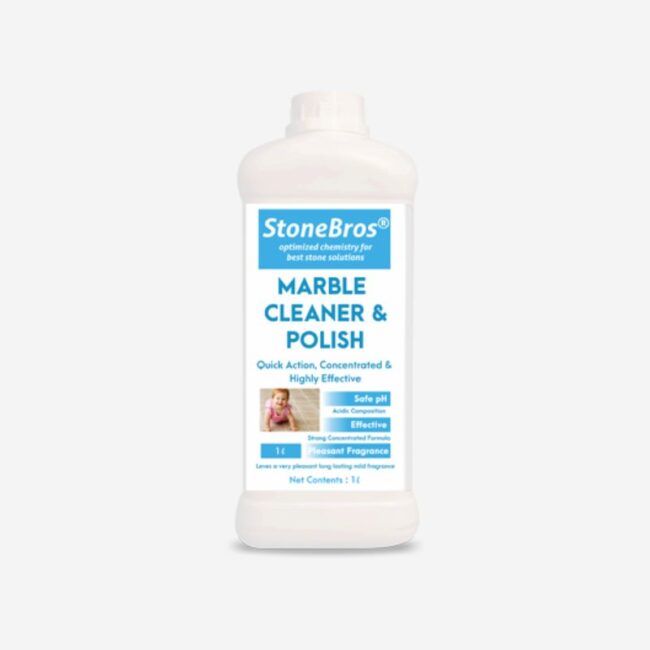 STONEBROS MARBLE CLEANER  – SOFT MARBLE CLEANER & POLISH (1 LTR)