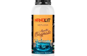WETLOOK MARBLE SEALER AND ENHANCER  Top Coat For any Marble (Aspetto Bagnato) NANOLIT 1LTR