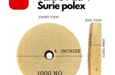 Surie polex Non Woven Pad 4 inches 1000 No. 1 pcs pack