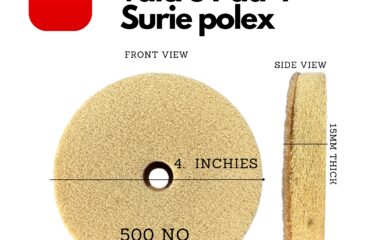 Surie polex Non Woven Pad 4 inches 500 No. 10 pcs pack